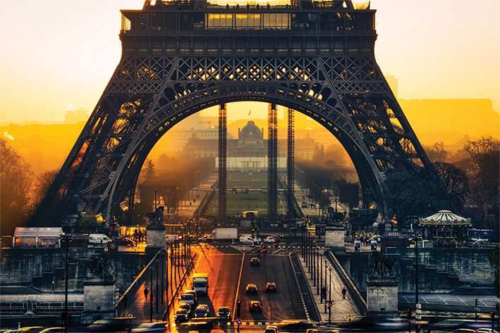 Eiffel Sunrise - P368